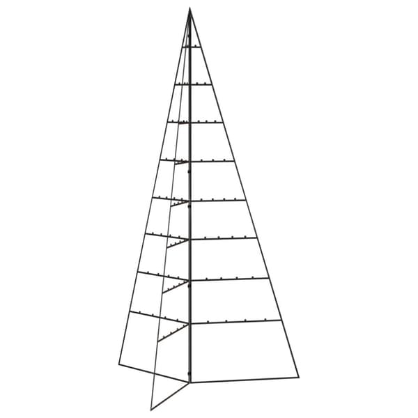 Julgran i metall svart 180 cm