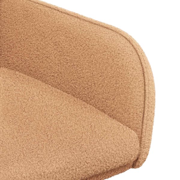 Matstolar 2 pcs Bouclé Beige 59 x 57 x 85 cm
