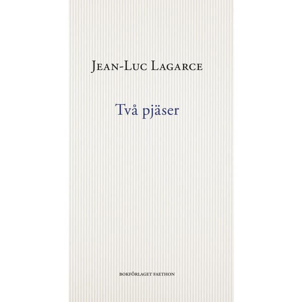 Två pjäser (bok, danskt band)