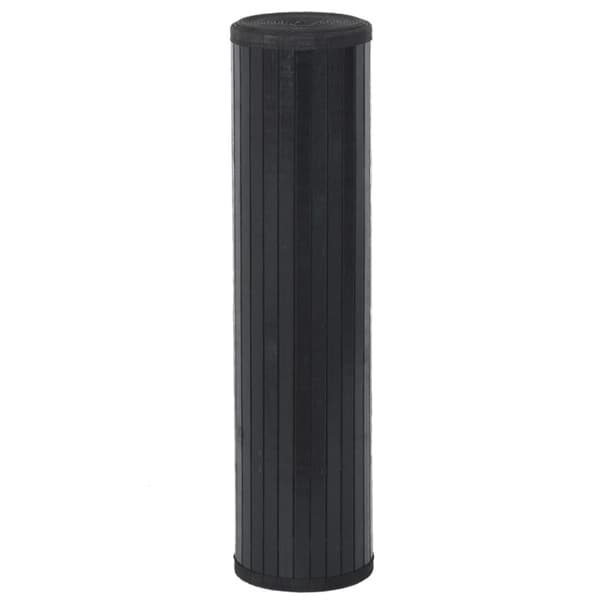 Matta rektangulär svart 60x200 cm bambu