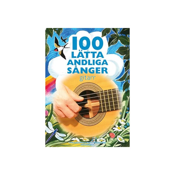 100 lätta andliga sånger - gitarr (häftad)