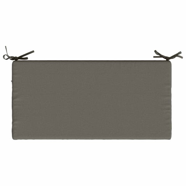 Bänk kudde SOEST 100% Polyester Grå 80 x 40 x 8 cm