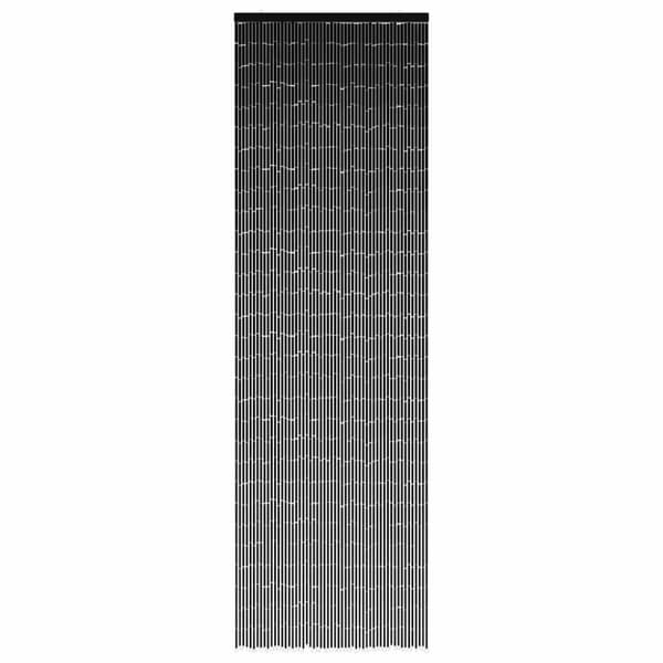 Insektsdörrgardin mörkgrå 56x185 cm bambu