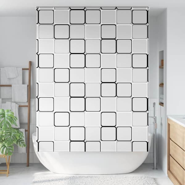 Rullgardin för dusch 160x240 cm tyg bredd 156 cm