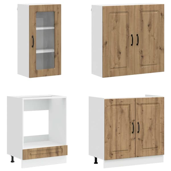 Köksenhet KALMAR 8 pcs Artisan-ek Konstruerat trä