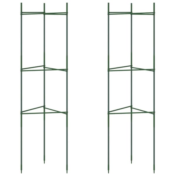 Tomatbur 2 st 116 cm stål och PP