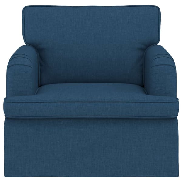 Soffa Blå 84 x 80 x 85 cm tyg