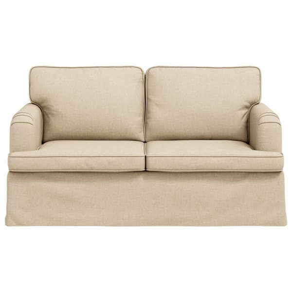 Soffa Kräm 144 x 80 x 85 cm tyg