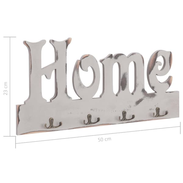 Väggkrokar HOME 50x23 cm