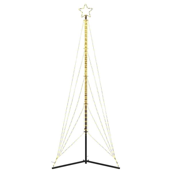 LED julgran 525 LEDs varmvit 302 cm