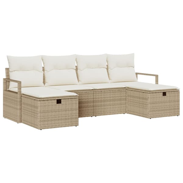 Soffset med kudde 5 pcs konstrotting