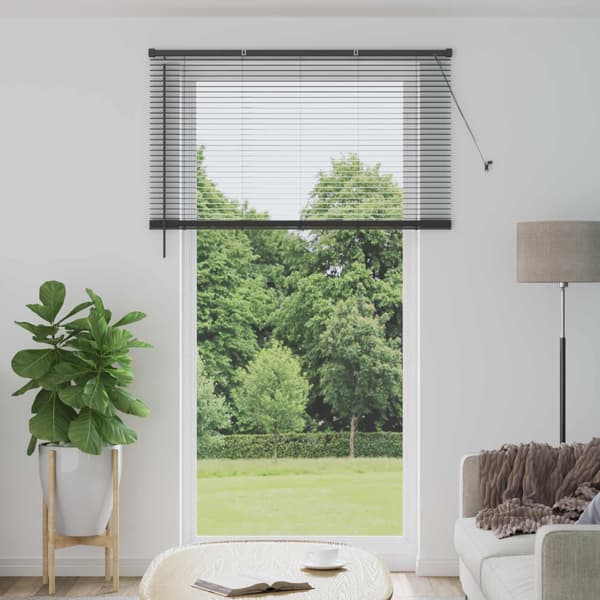 Persienn Silvergrå 213 x 140 cm PVC