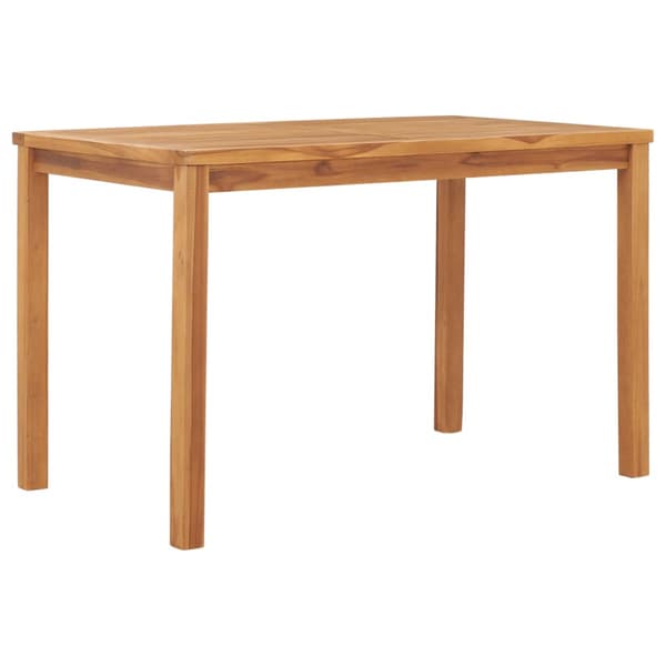Trädgårdsbord 120x70x77 cm massiv teak