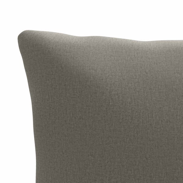 1-delad ryggkudde PUTTEN 100% Polyester Grå 70 x 40 x 15 cm