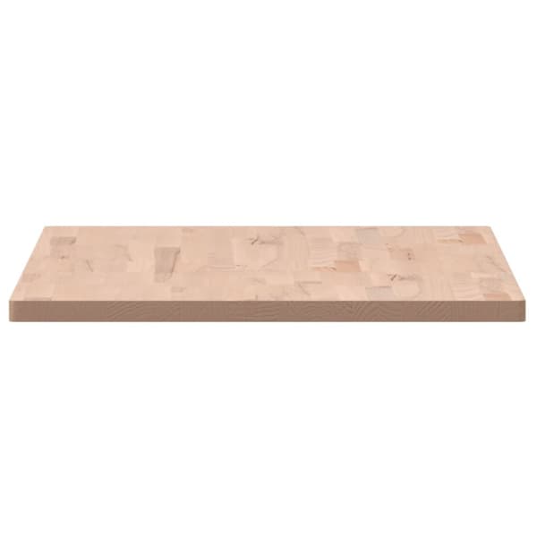 Bordsskiva 100x60x2,5 cm rektangulär massivt bokträ