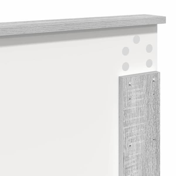 Huvudgavel Grå Sonoma 100 cm Konstruerat trä
