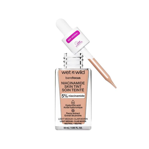 Bare Focus Niacinamide Skin Tint 32ml - Light Medium Sand
