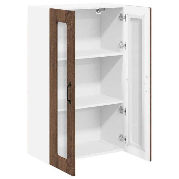 Diskmaskin panel med lagring Kalmar Brun Ek 60 x 31 x 100 cm