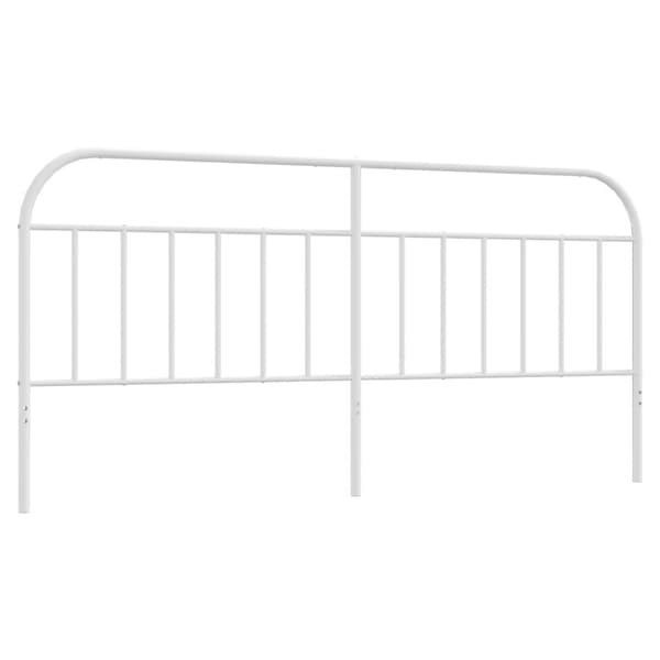 Ersättningsgavel metall vit 200 cm