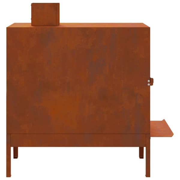 Campingspis 35x50x60 cm rösttrögt stål