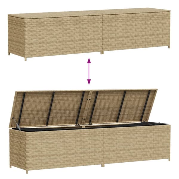 Dynbox blandad beige 469L konstrotting