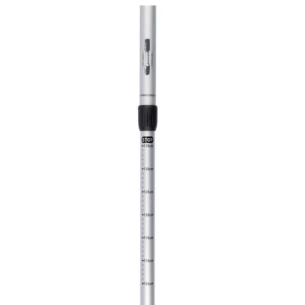 Käppset - justerbart 63 - 135 cm - Silver