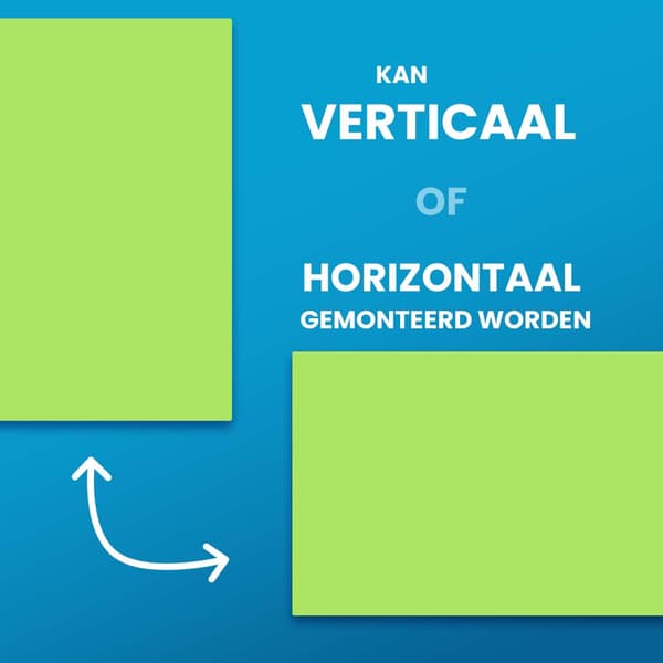 Whiteboard uden kant - 60x90 cm - Limegrøn