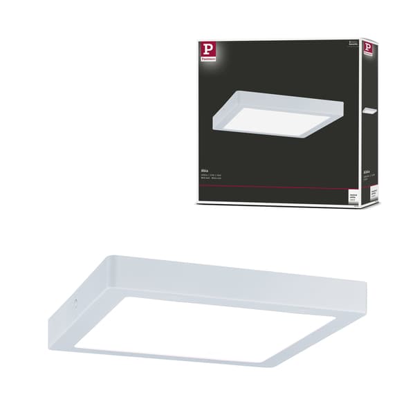 Paulmann LED panel Abia panel vinkelformad 300x300 mm 22W 2000lm 4000K Vit