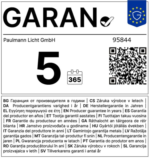 Paulmann Bordslampa Loreva GU10 max. 7W Titanium Metall