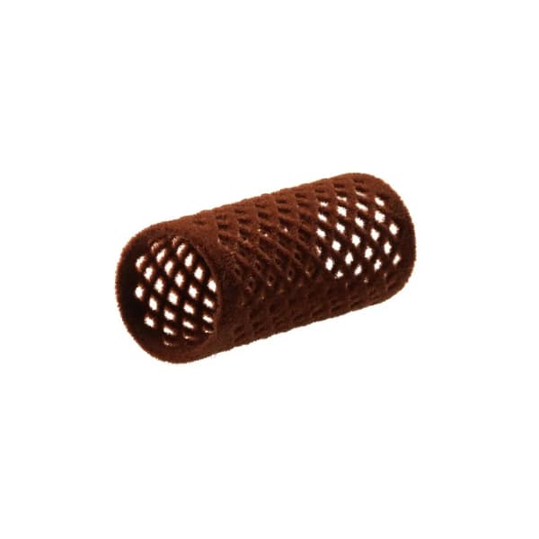 Velourspolar  28mm  Brun  12-p