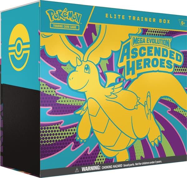 Pokemon Mega Evolution 2.: Ascended Heroes, Elite Trainer Box SEALED