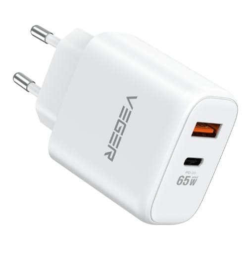PD65W A+C snabbladdande väggadapter
