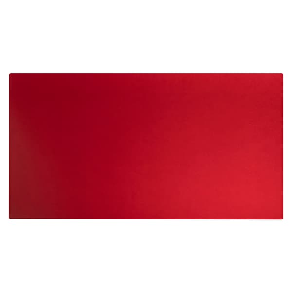 Exacompta PU skrivebordsmåtte 35x60cm - sort rød 29121E