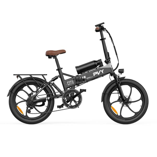 PVY Z20 Max Electric Foldable Bicycles Torque Sensor Dual Battery 36V25.6Ah