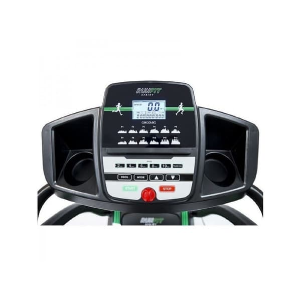 Cecotec Foldable treadmill with 12 training programmes, LED display and wide running surface.