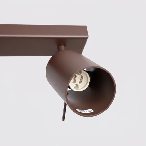Taklampa RING 2 brun