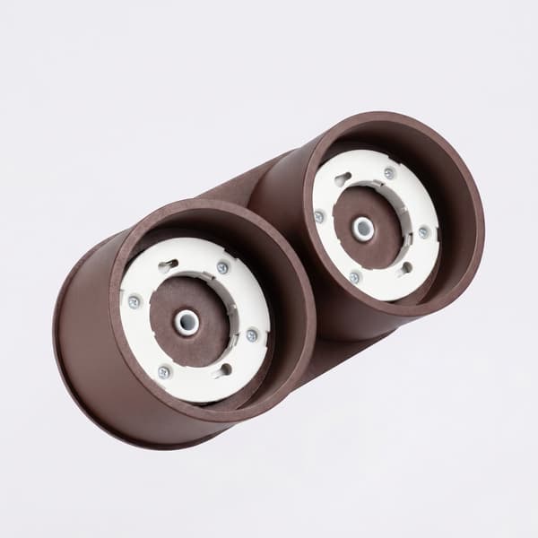 Taklampa MODO 2 brun Gx53