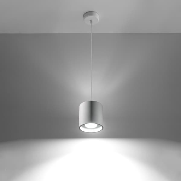 Hängande lampa ORBIS 1 vit