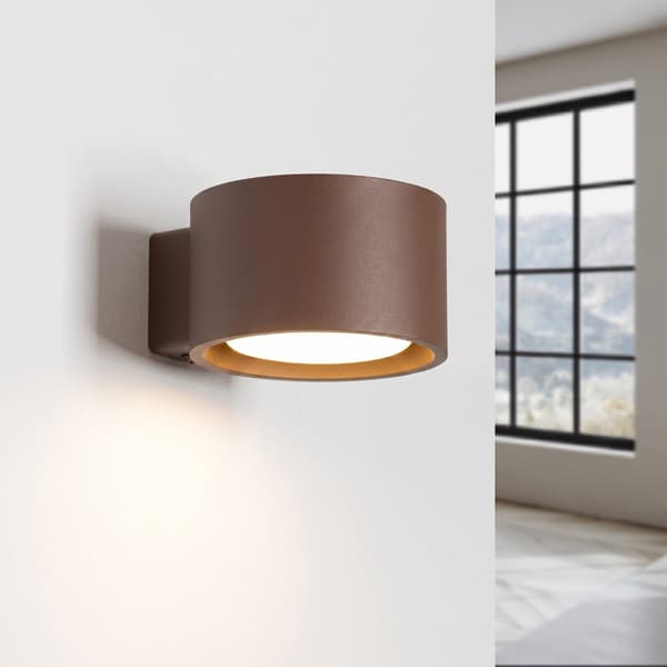 Vägglampa MODO 1 brun Gx53