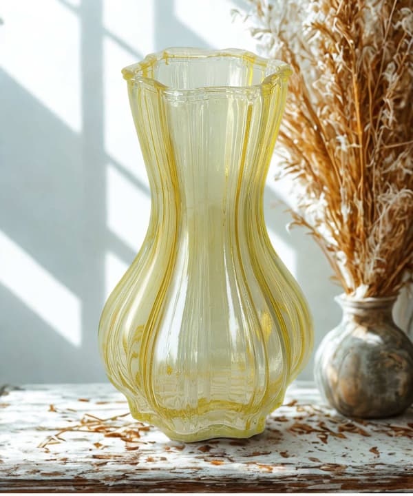 Vas Gul Glas 20 cm