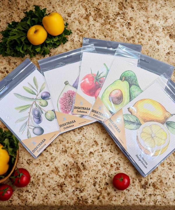 Disktrasa Diskduk Grönsaker Citrus