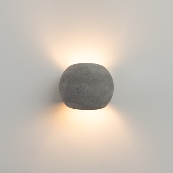 Vägglampa GLOBE betong