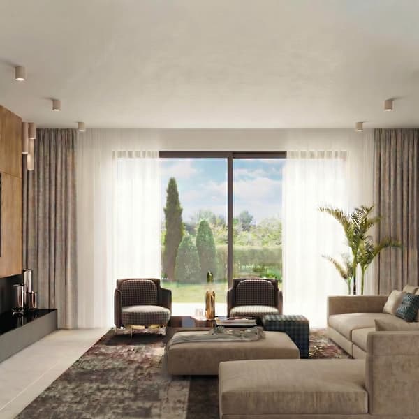 Taklampa LAGOS 10 beige