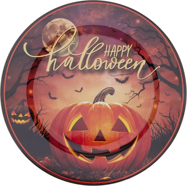 Undertallrik Fat Halloween Pumpor i Träd 33 cm