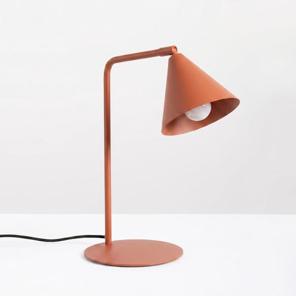 Bordslampa NOX röd ockra