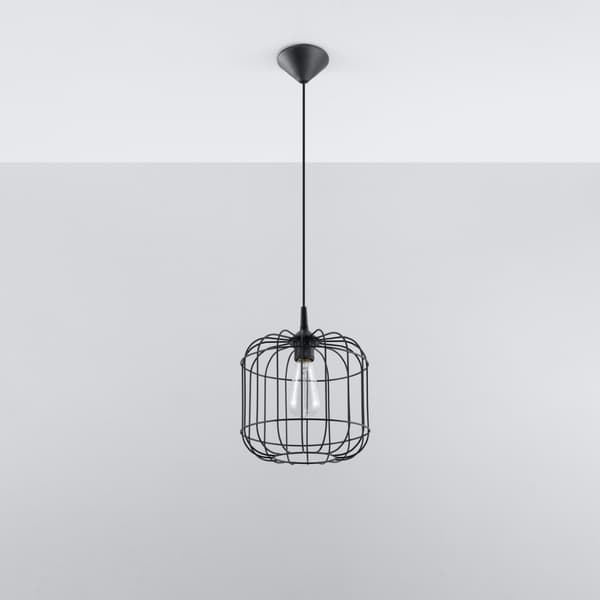Pendel lampa CELTA svart