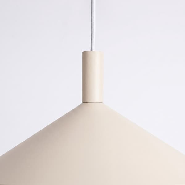 Pendellampa NOX 40 beige