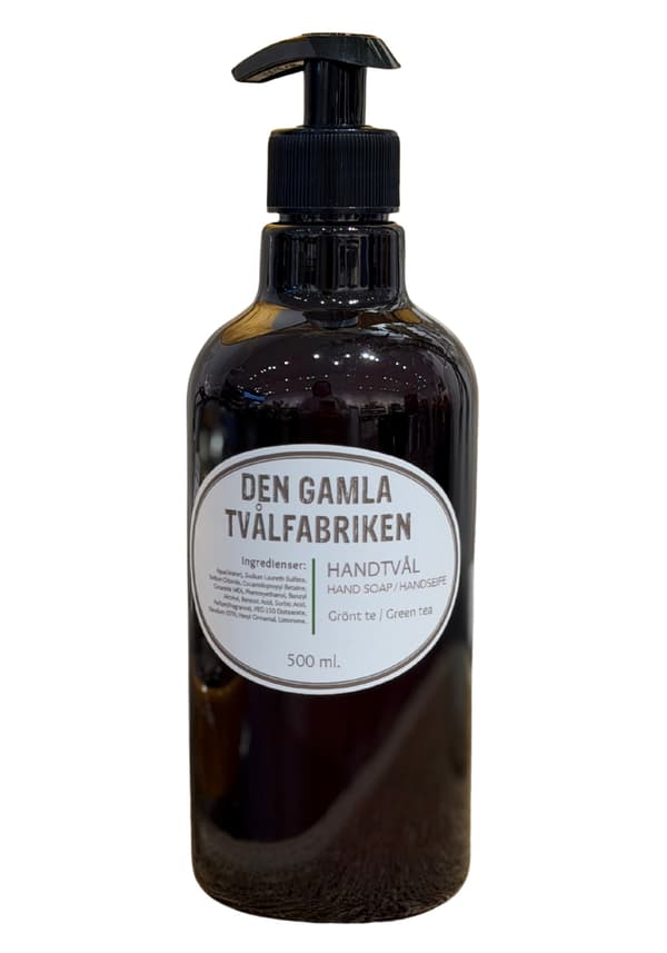 Tvål med pump Grönt Te 500 ml