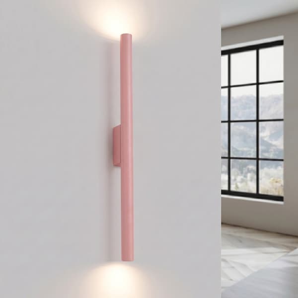 Vägglampa PASTELO 2 rosa