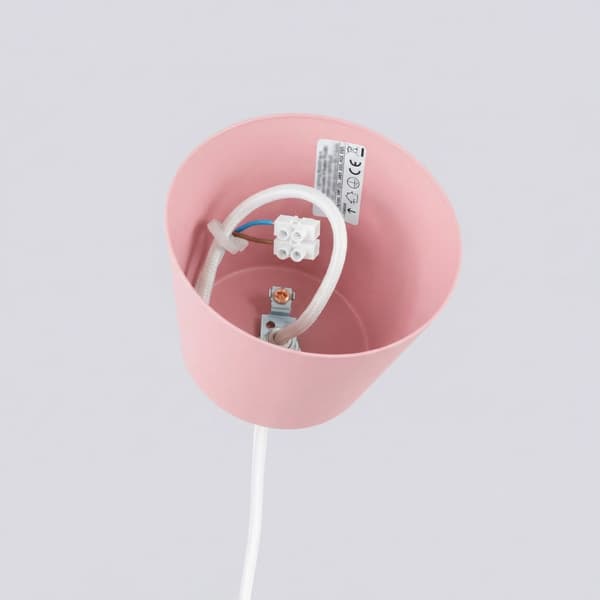 Pendellampa BILO rosa